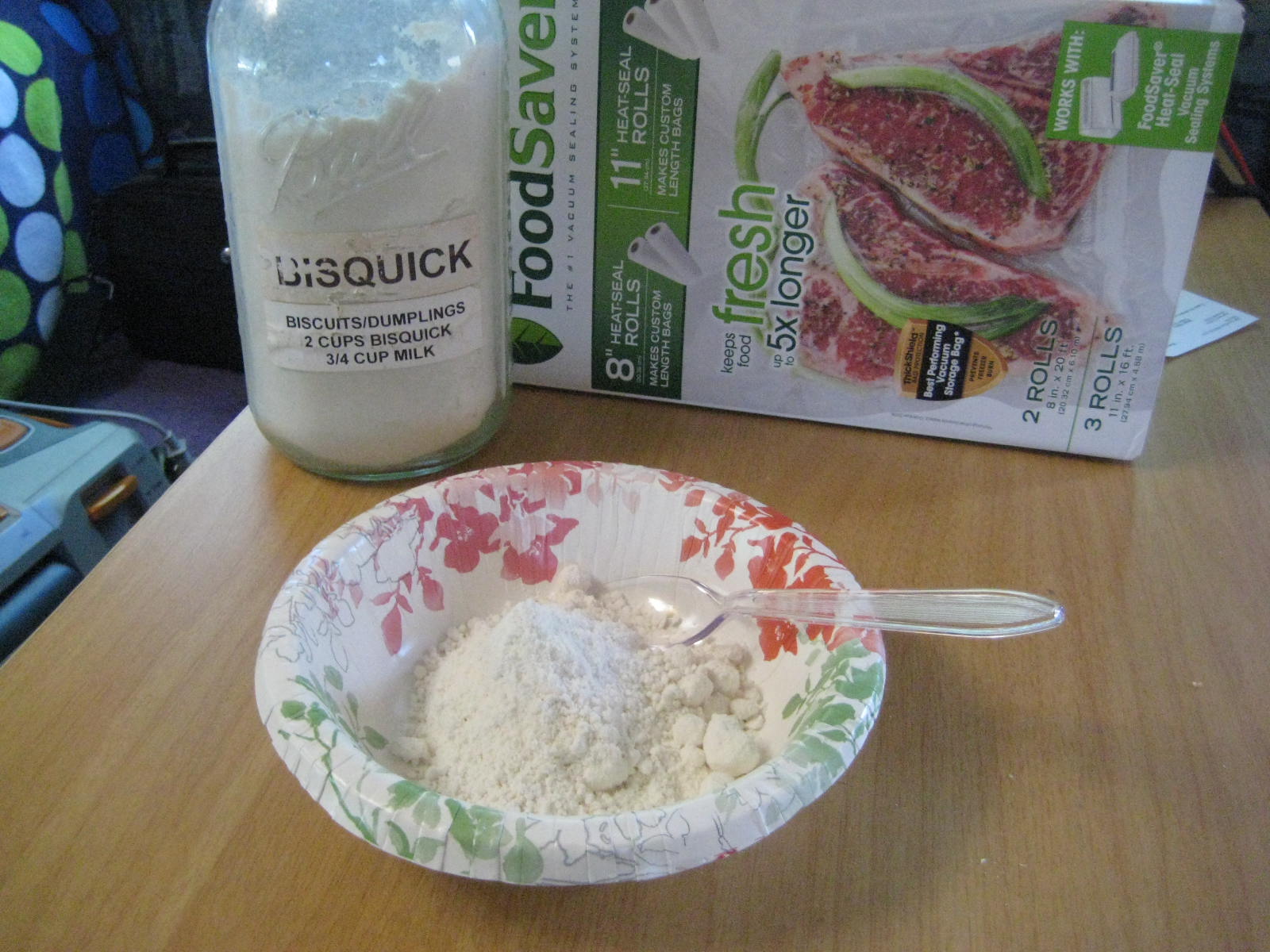 Roger's Rambling's and RV Recipes Vacuum Sealing and No Dishwashing